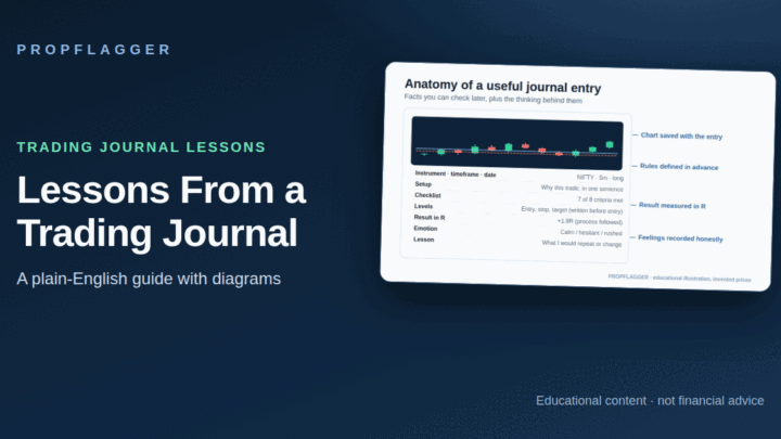 How to Keep a Trading Journal: What to Record and How to Review It (featured illustration)