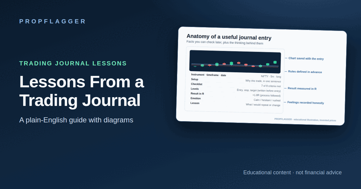 How to Keep a Trading Journal: What to Record and How to Review It (featured illustration)