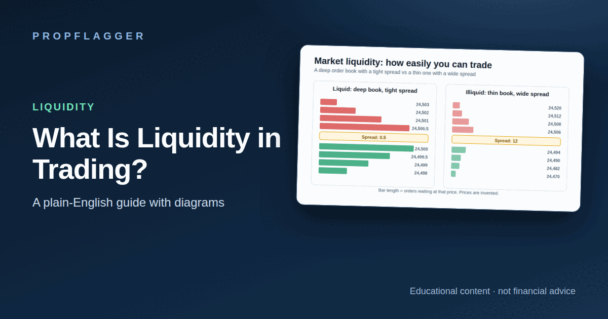What Is Liquidity in Trading? Spreads, Liquidity Pools and Sweeps Explained (featured illustration)